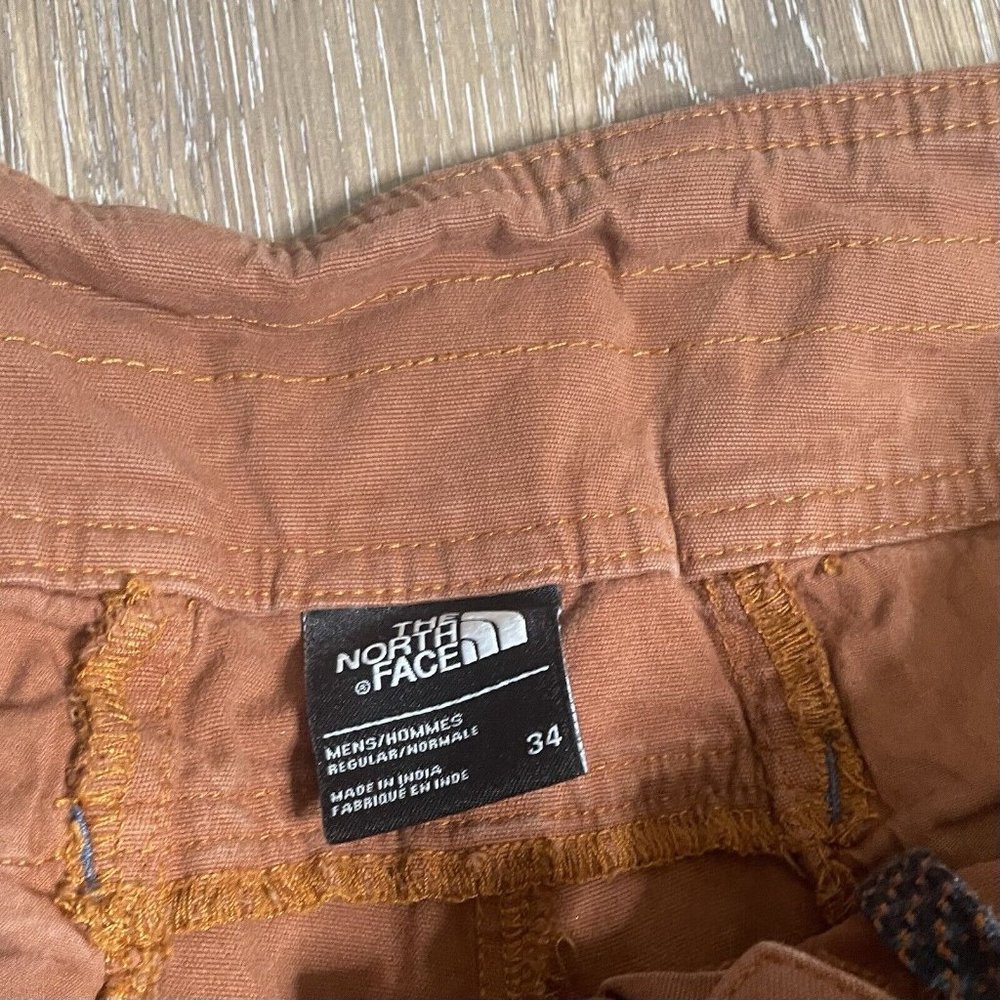 The North Face Mens Canvas Hiking Shorts - Picture 4 of 7